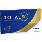 Image of Контактні лінзи Total30 Лінзи Total30 створені для підтримки зволоження очей і комфорту до 16 годин на день завдяки інноваційній технології градієнта води.
